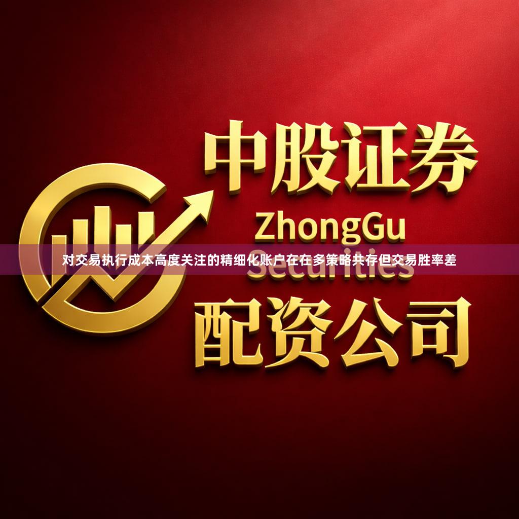 对交易执行成本高度关注的精细化账户在在多策略共存但交易胜率差